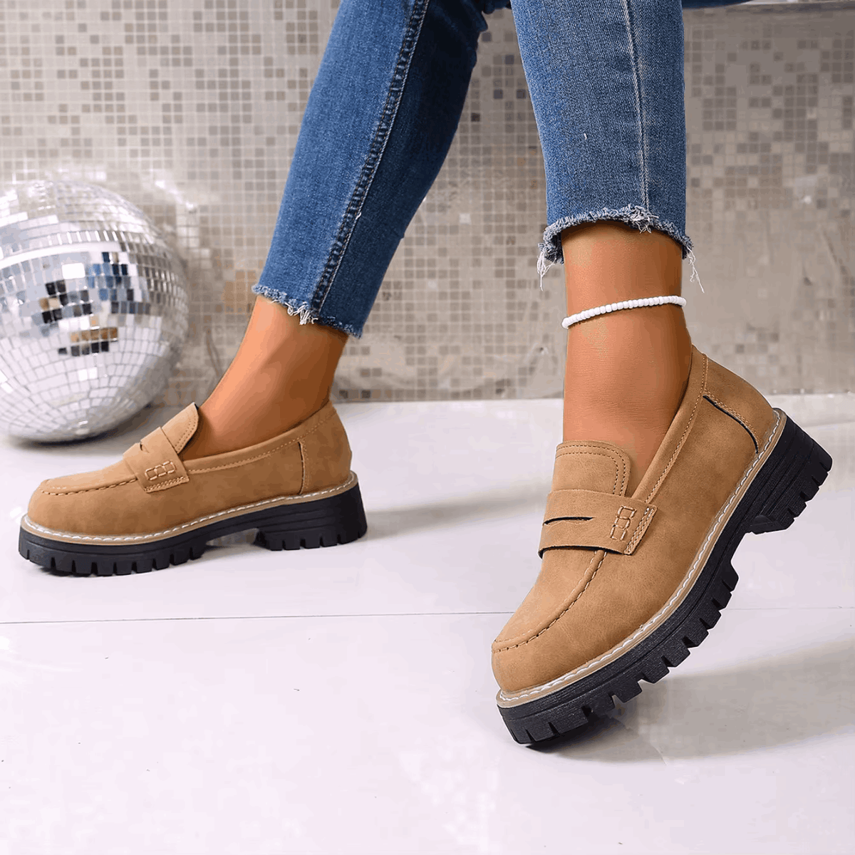 Elsa - Mocasines con Plataforma