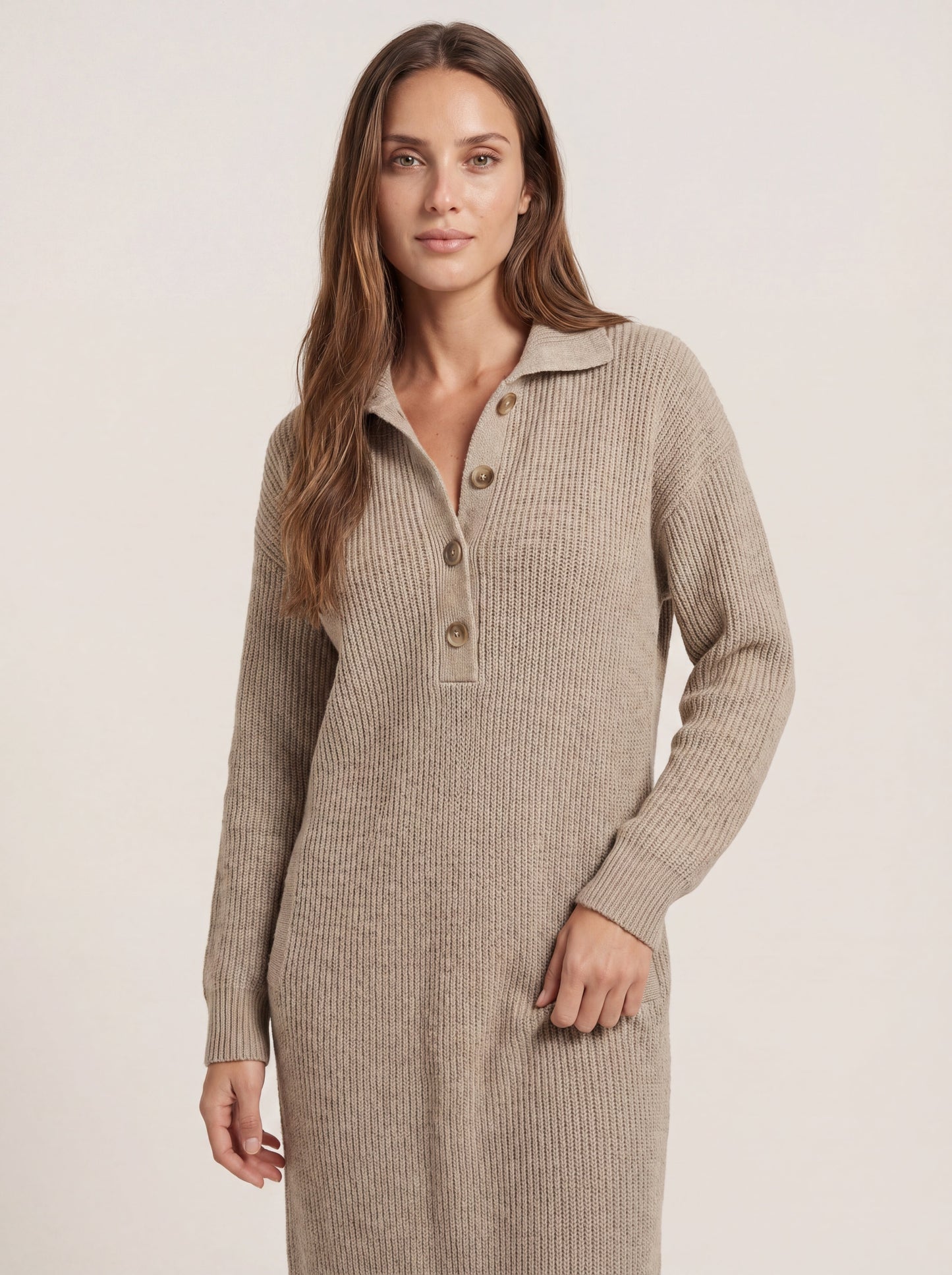 Damaris - Vestido de Punto Elegante