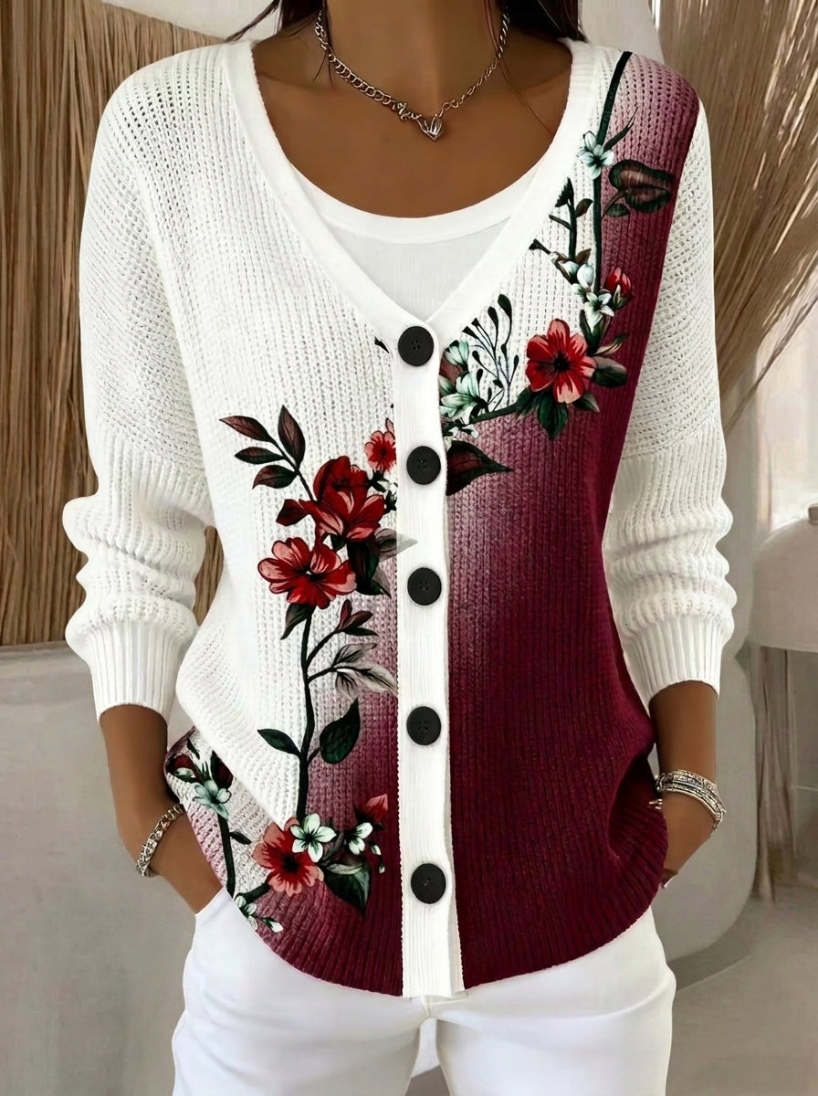 Encarna - Chaqueta de Punto con Botones