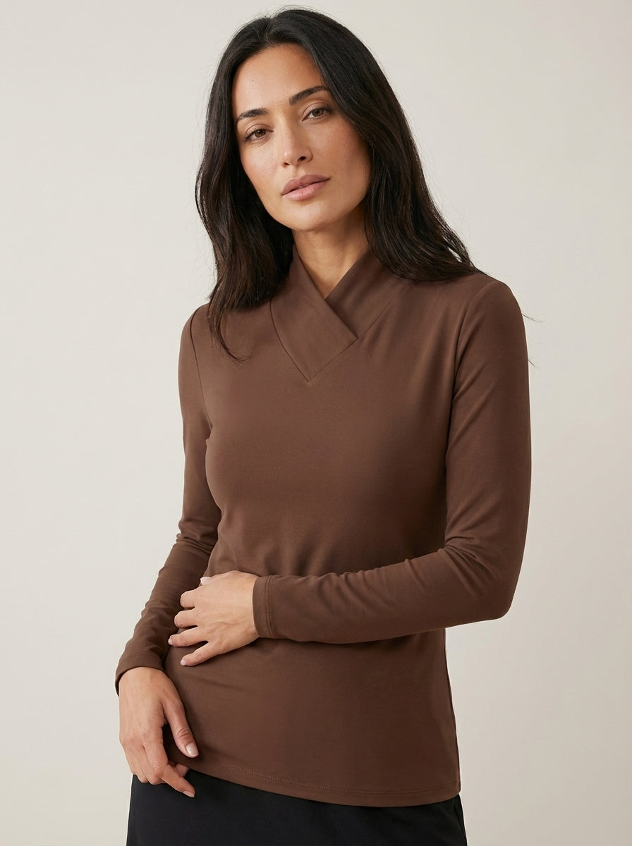 Olivia - Jersey de Cuello Alto