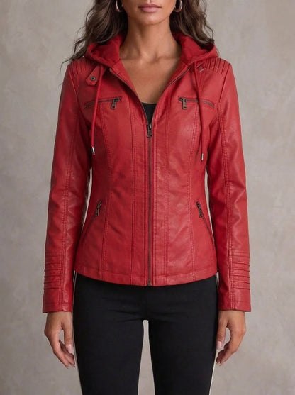 Esther - Chaqueta de Piel Resistente y Elegante