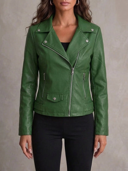 Ana - Chaqueta de Piel Resistente y Elegante