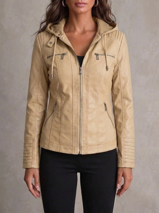 Encarna - Chaqueta de Piel Resistente y Elegante