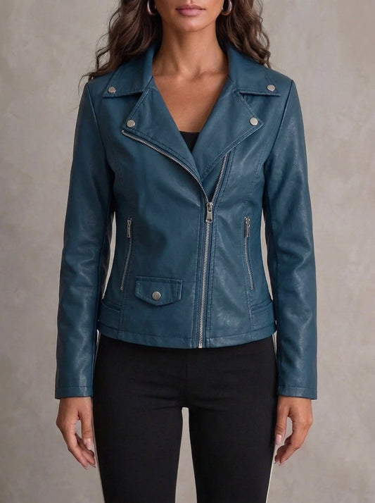 Nuria - Chaqueta de Piel Resistente y Elegante