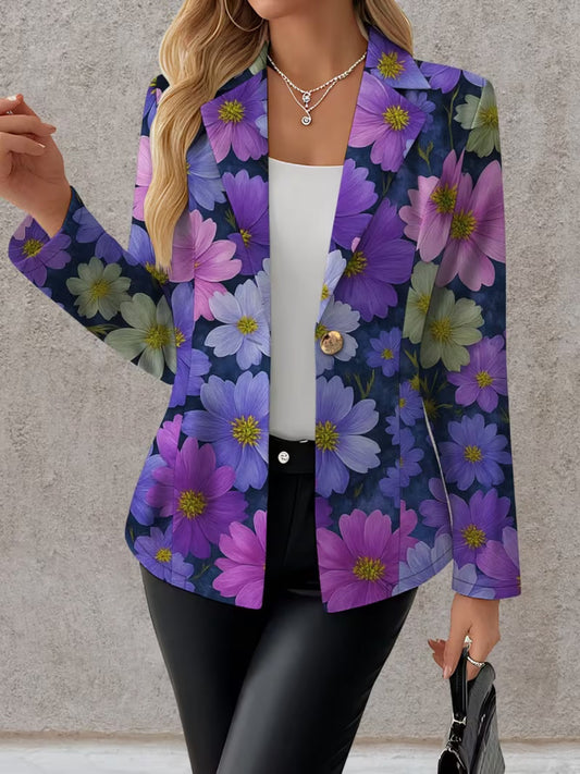 Marcela - Blazer Floral Elegante