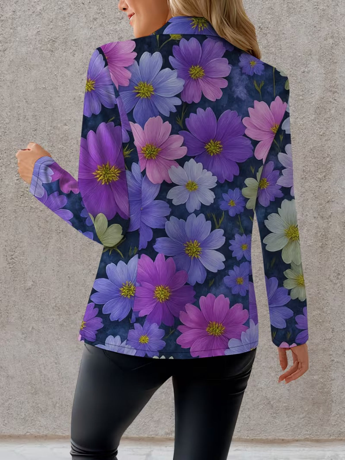 Marcela - Blazer Floral Elegante