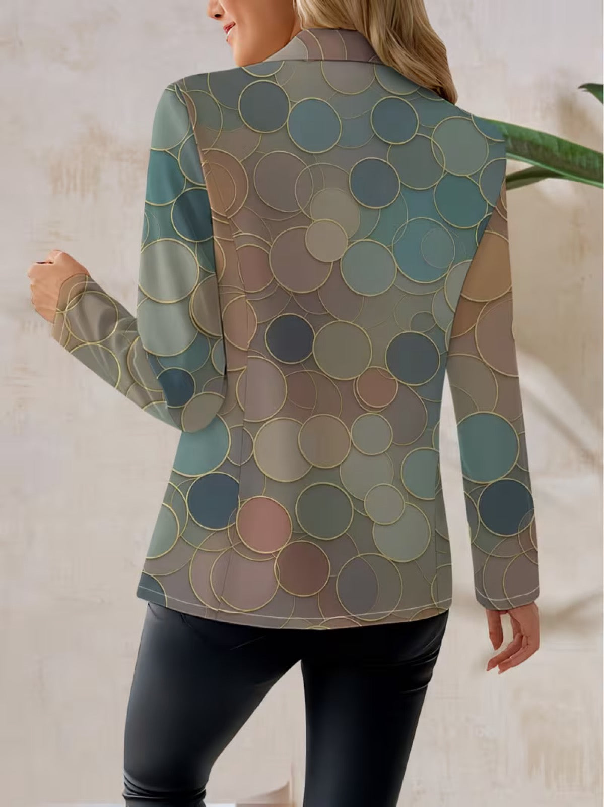 Cristina - Blazer Estilo Mosaico
