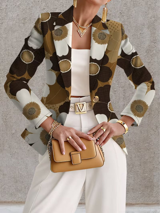 Manuela - Blazer con Estampado