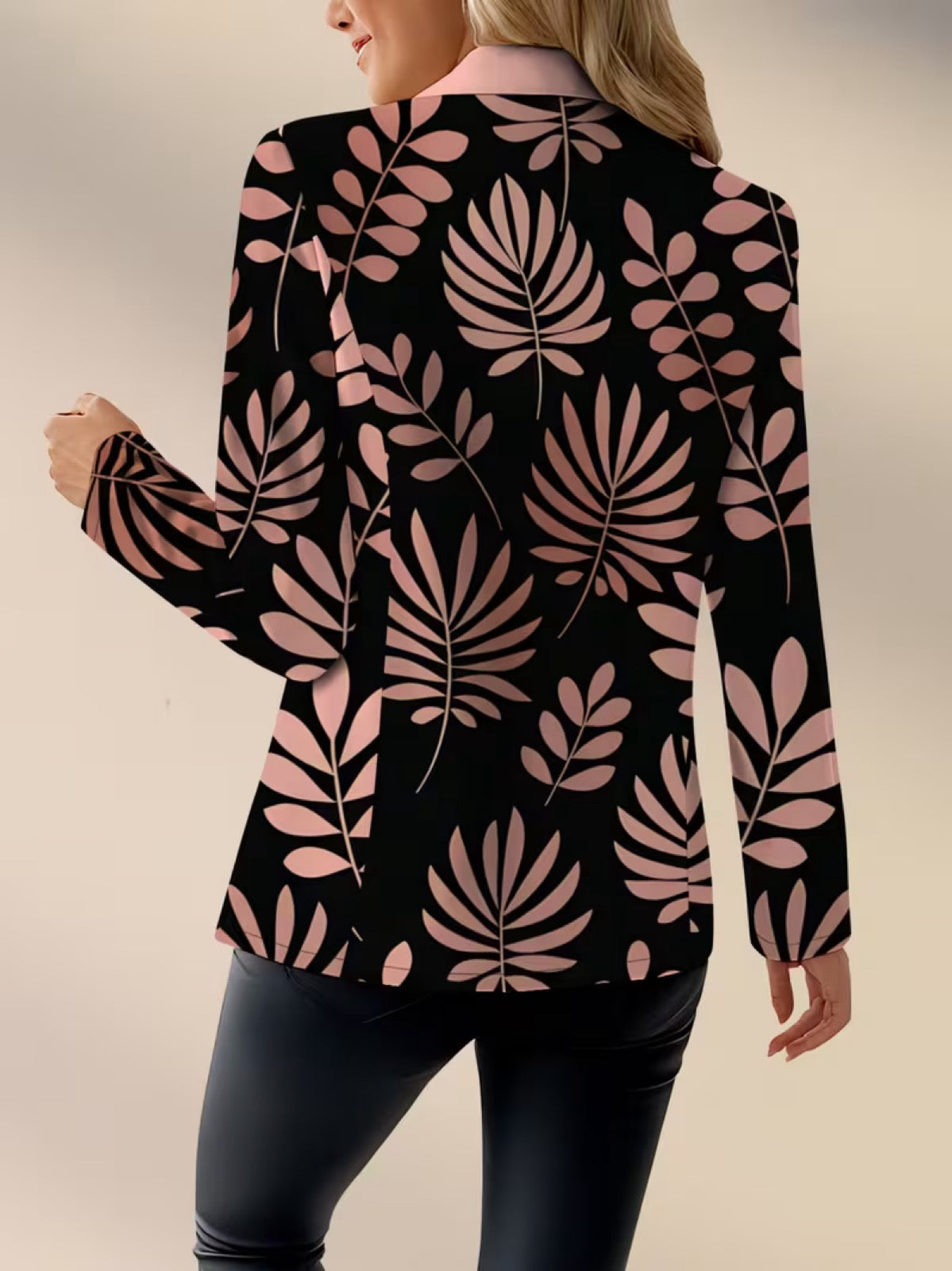 Antonia - Blazer de Hojas