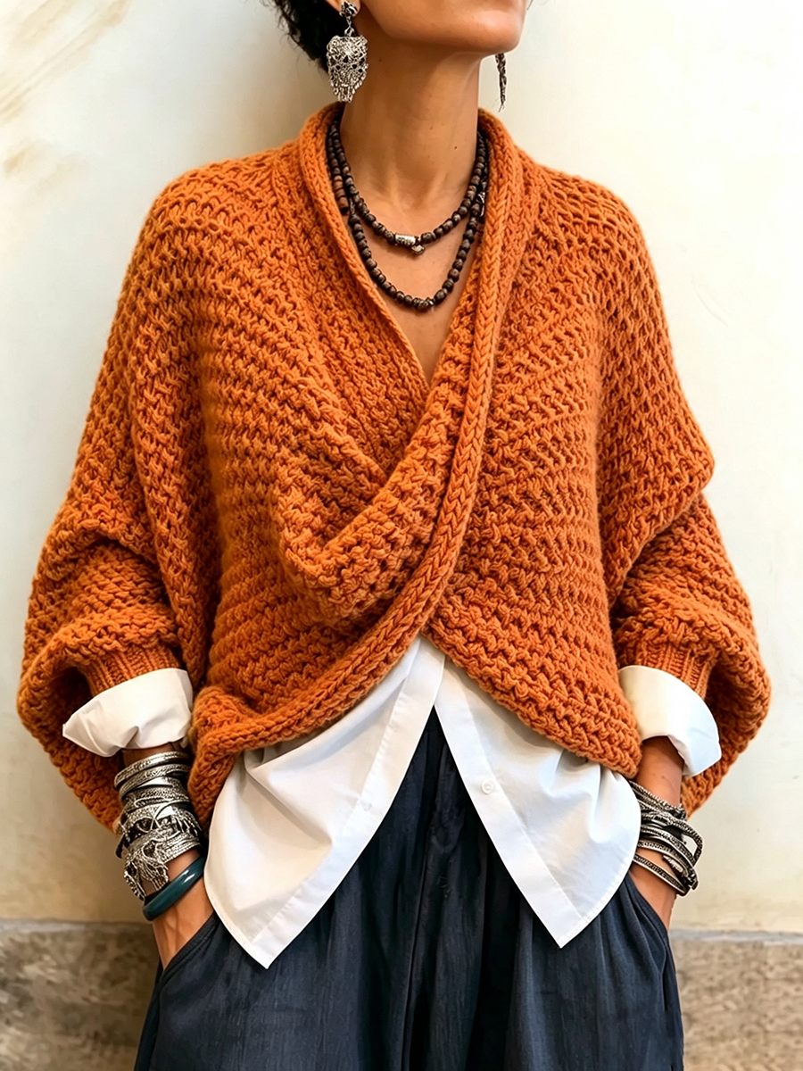 Antonia - Suéter Cruzado